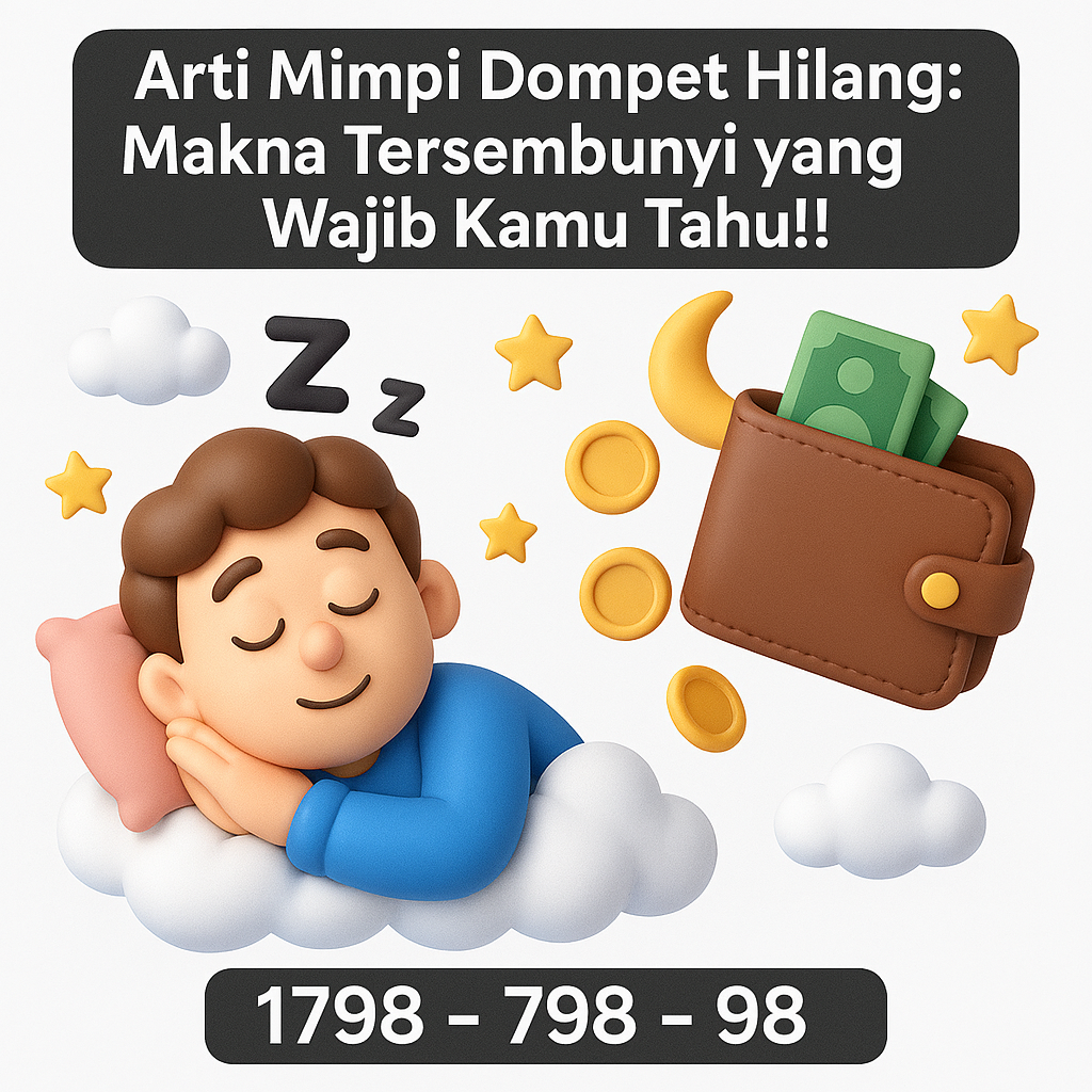 Arti Mimpi Dompet Hilang: Makna Tersembunyi ang Wajib Kamu Tahu!