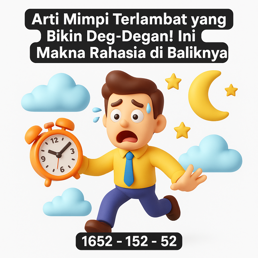 Arti Mimpi Terlambat yang Bikin Deg-Degan! Ini Makna Rahasia di Baliknya