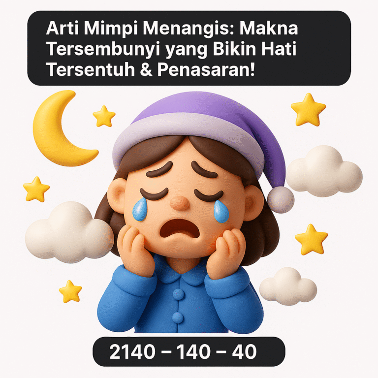 Arti Mimpi Menangis: Makna Tersembunyi yang Bikin Hati Tersentuh & Penasaran!