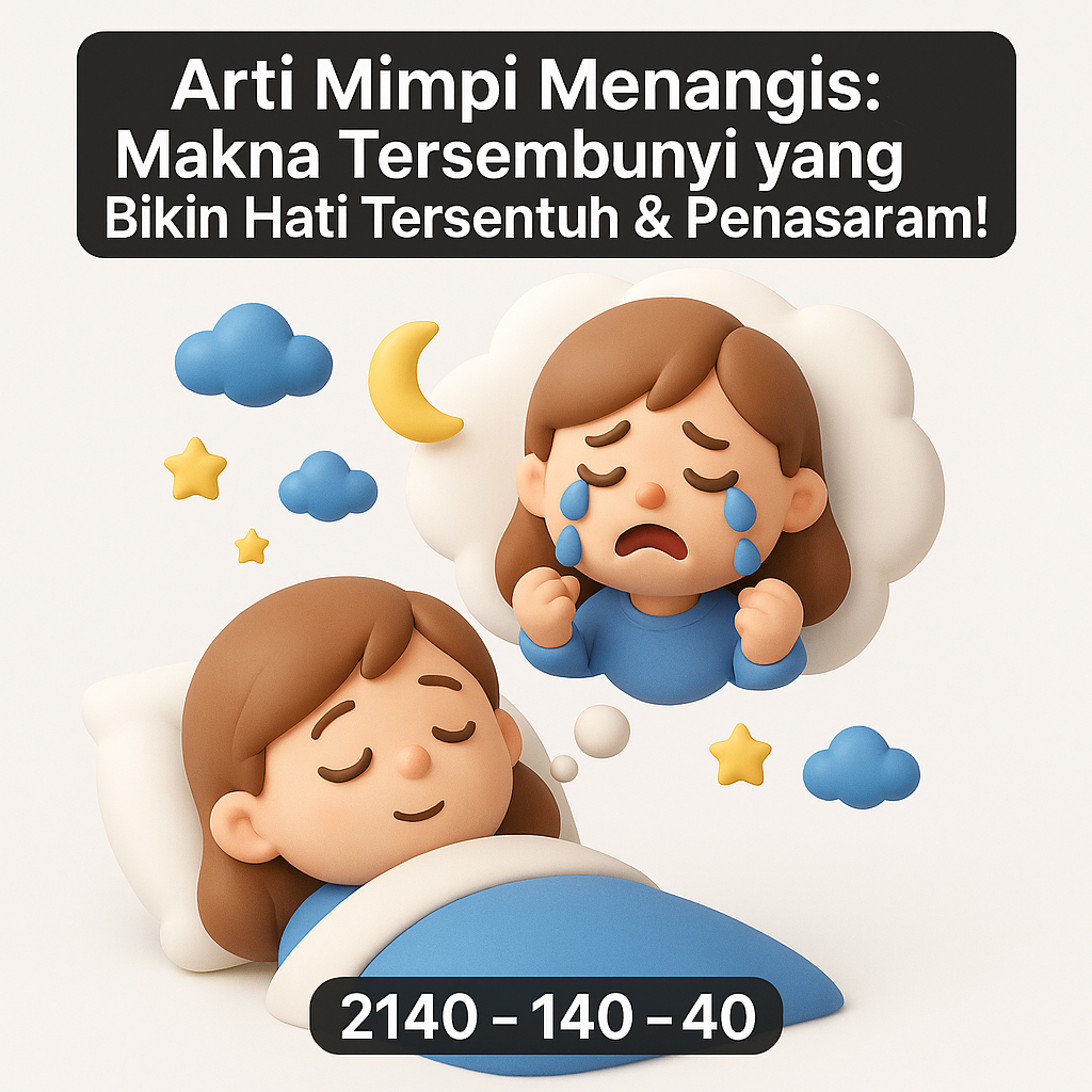 Arti Mimpi Menangis: Makna Tersembunyi yang Bikin Hati Tersentuh & Penasaran!