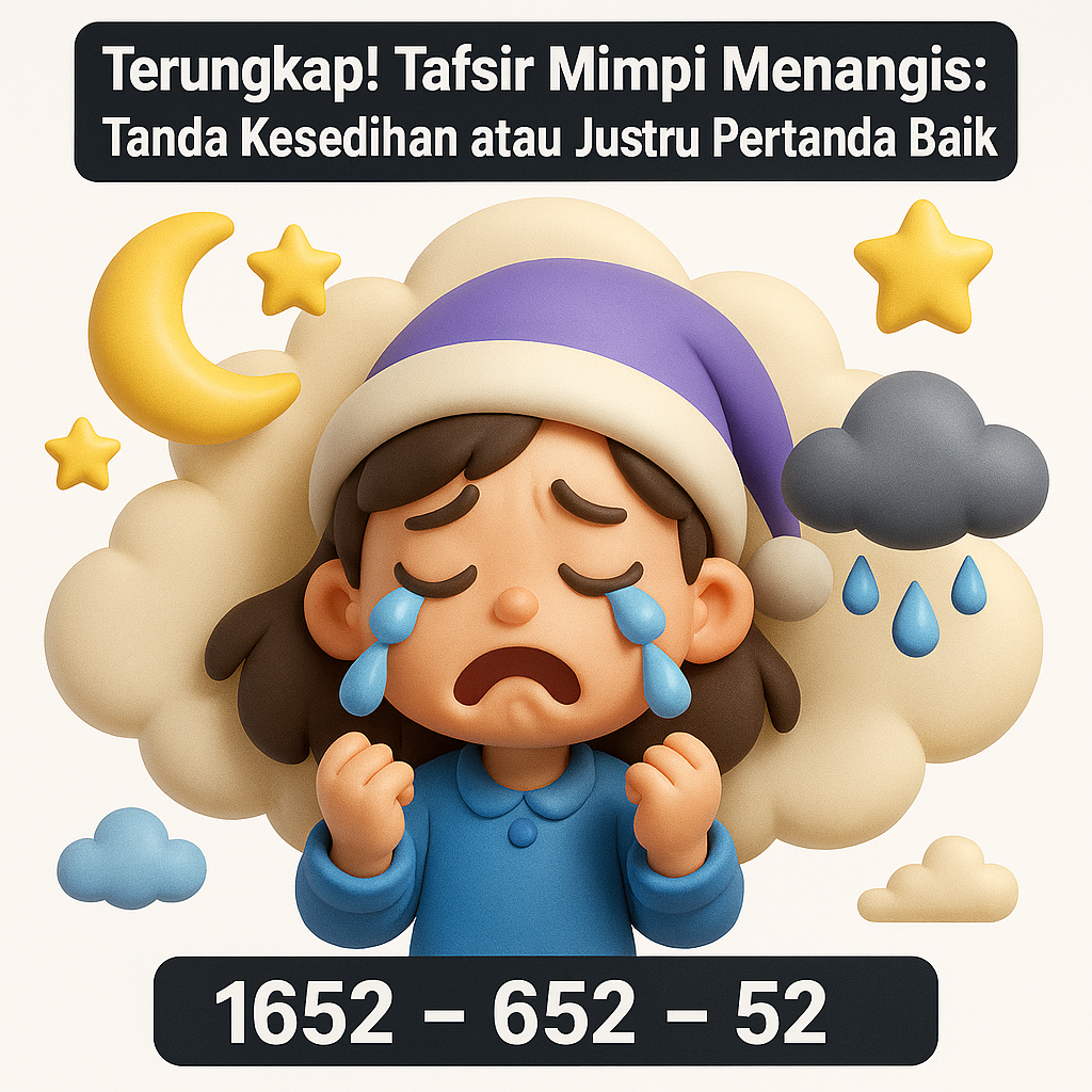 Terungkap! Tafsir Mimpi Menangis: Tanda Kesedihan atau Justru Pertanda Baik?