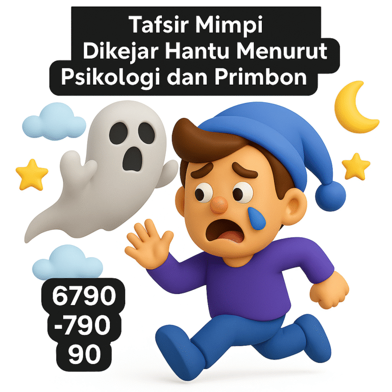 Tafsir Mimpi Dikejar Hantu Menurut Psikologi dan Primbon