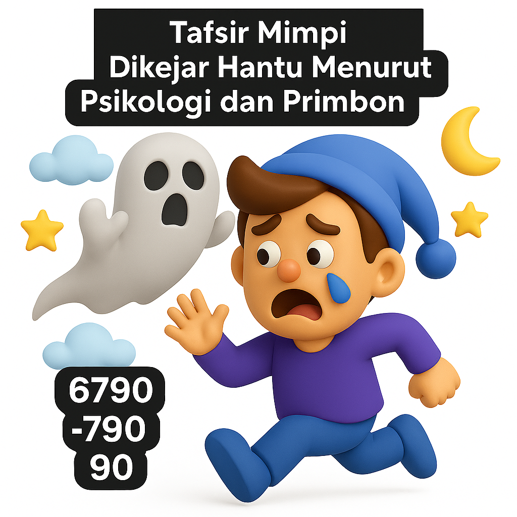Tafsir Mimpi Dikejar Hantu Menurut Psikologi dan Primbon