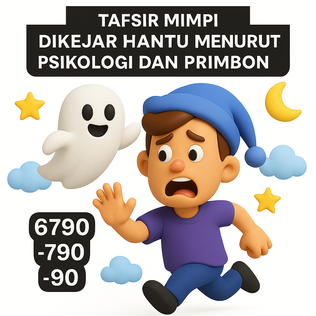 Tafsir Mimpi Dikejar Hantu Menurut Psikologi dan Primbon