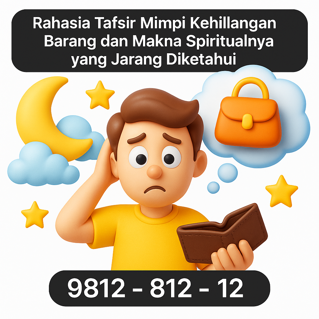 Rahasia Tafsir Mimpi Kehilangan Barang dan Makna Spiritualnya yang Jarang Diketahui
