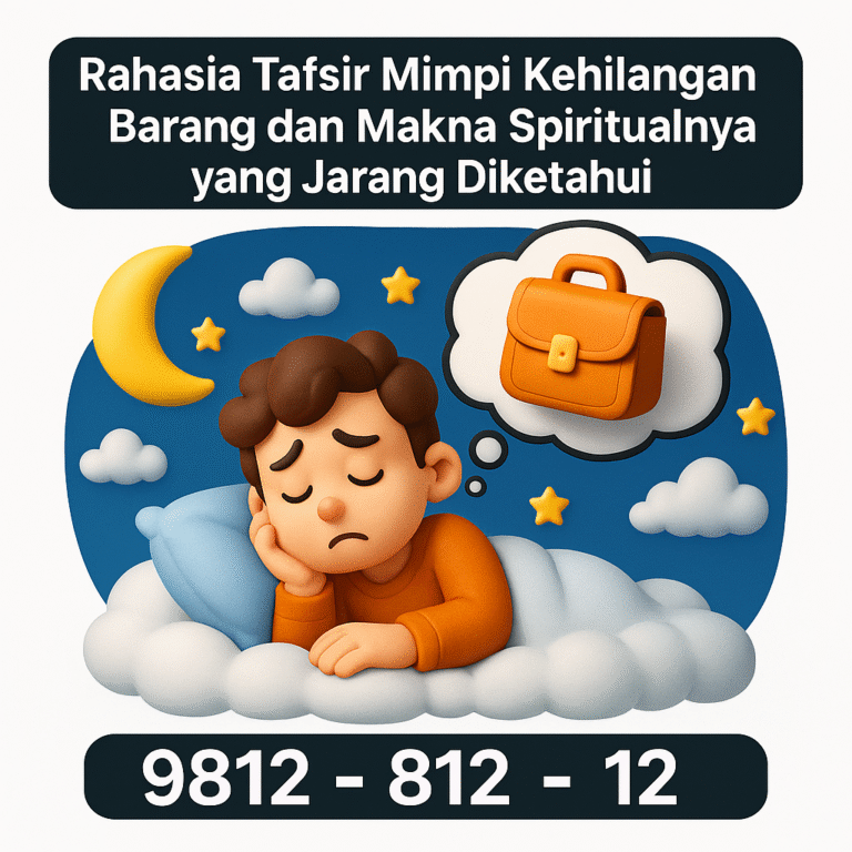 Rahasia Tafsir Mimpi Kehilangan Barang dan Makna Spiritualnya yang Jarang Diketahui