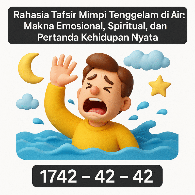 Rahasia Tafsir Mimpi Tenggelam di Air: Makna Emosional, Spiritual, dan Pertanda Kehidupan Nyata