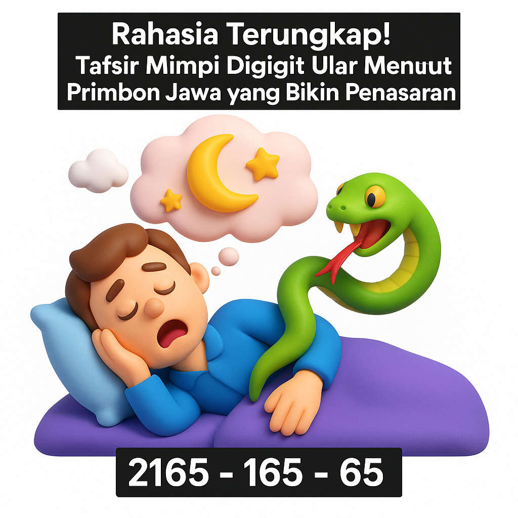 Rahasia Terungkap! Tafsir Mimpi Digigit Ular Menurut Primbon Jawa yang Bikin Penasaran