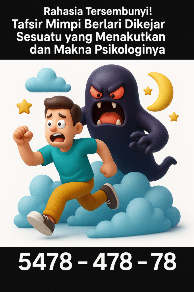 Rahasia Tersembunyi! Tafsir Mimpi Berlari Dikejar Sesuatu yang Menakutkan dan Makna Psikologinya