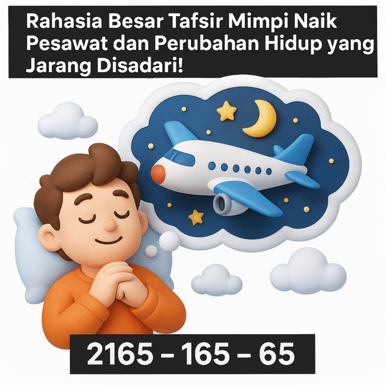 Rahasia Besar Tafsir Mimpi Naik Pesawat dan Perubahan Hidup yang Jarang Disadari!