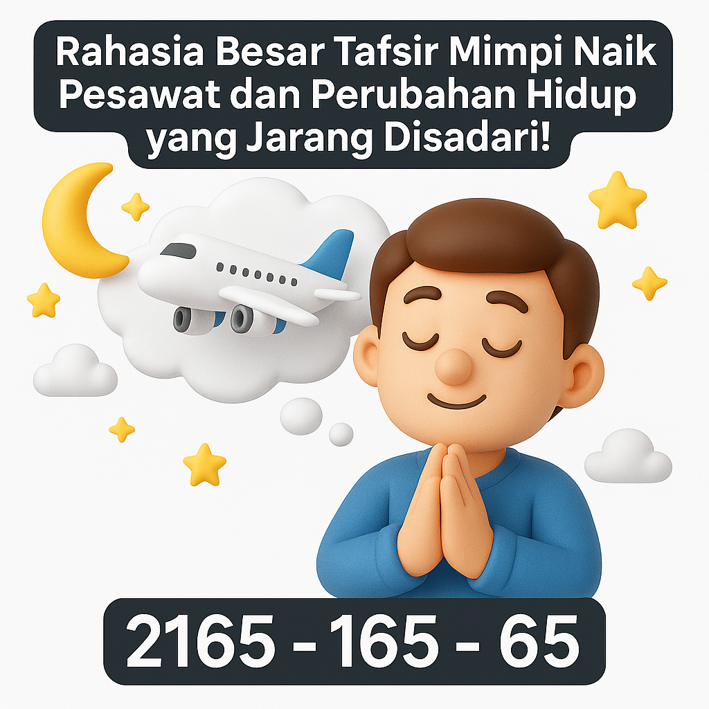 Rahasia Besar Tafsir Mimpi Naik Pesawat dan Perubahan Hidup yang Jarang Disadari!