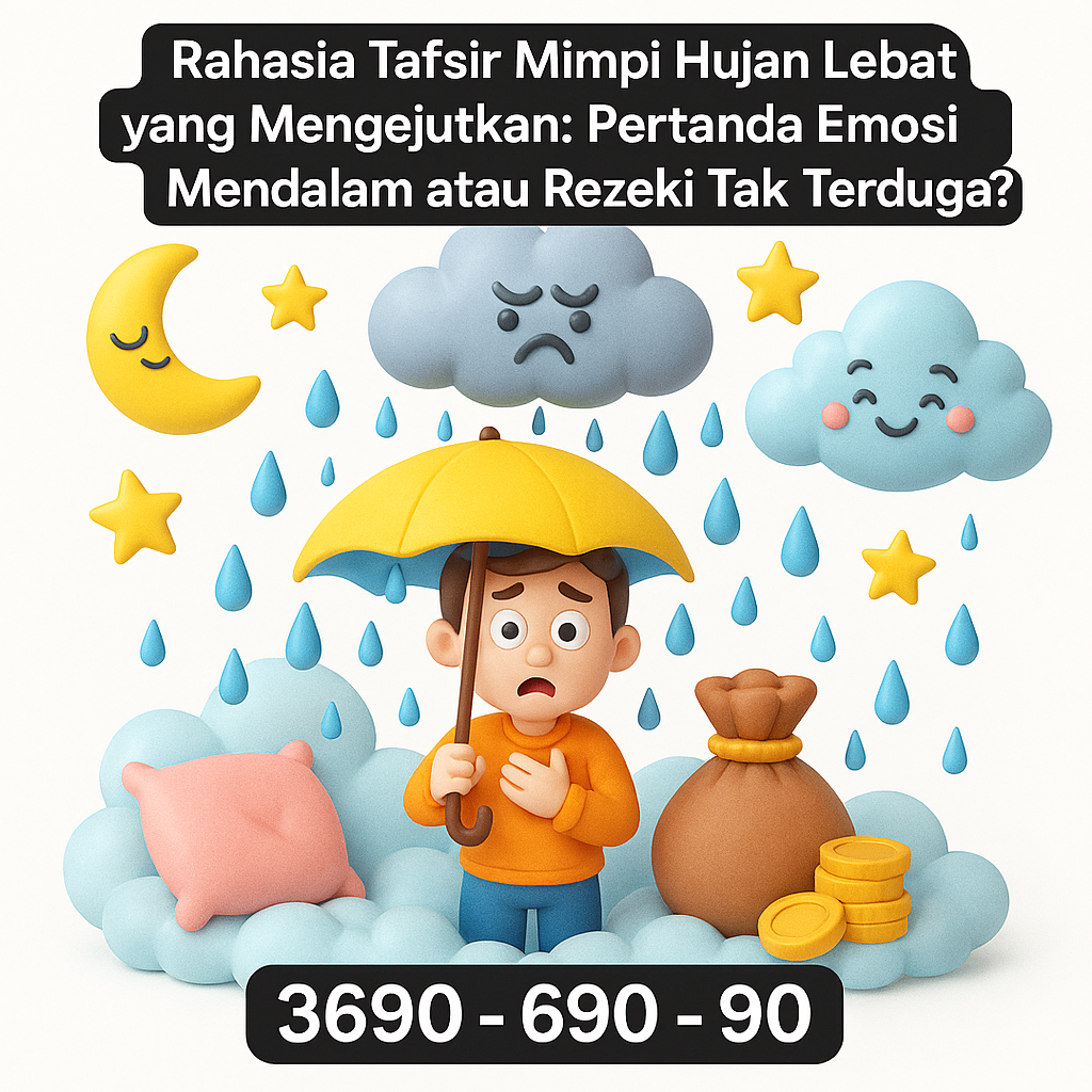 Rahasia Tafsir Mimpi Hujan Lebat yang Mengejutkan: Pertanda Emosi Mendalam atau Rezeki Tak Terduga?