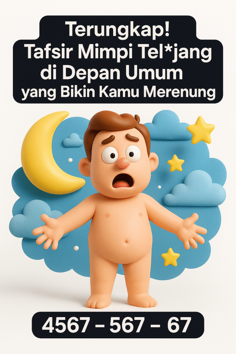 Terungkap! Tafsir Mimpi Telanjang di Depan Umum yang Bikin Kamu Merenung