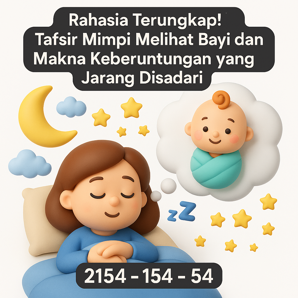 Rahasia Terungkap! Tafsir Mimpi Melihat Bayi dan Makna Keberuntungan yang Jarang Disadari