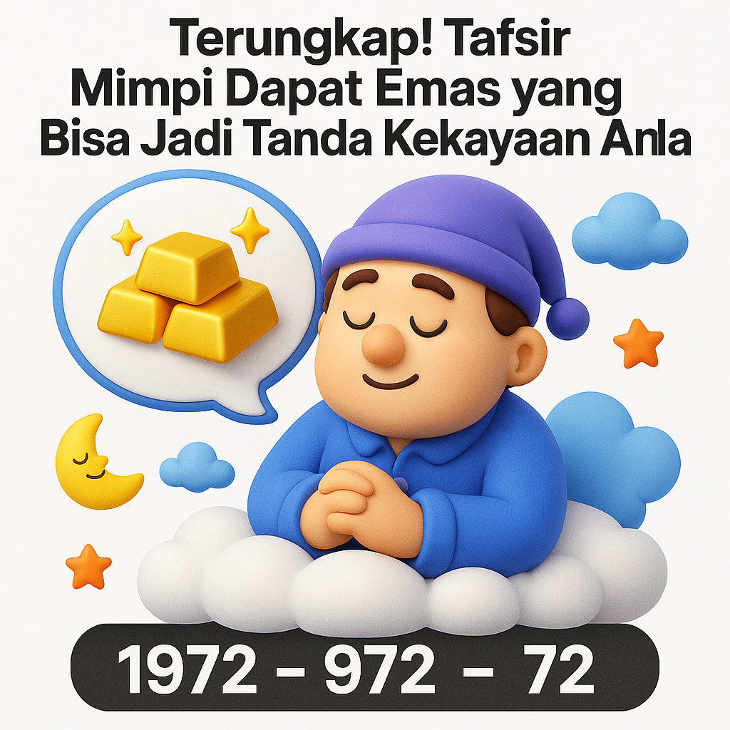 Terungkap! Tafsir Mimpi Dapat Emas yang Bisa Jadi Tanda Kekayaan Anda