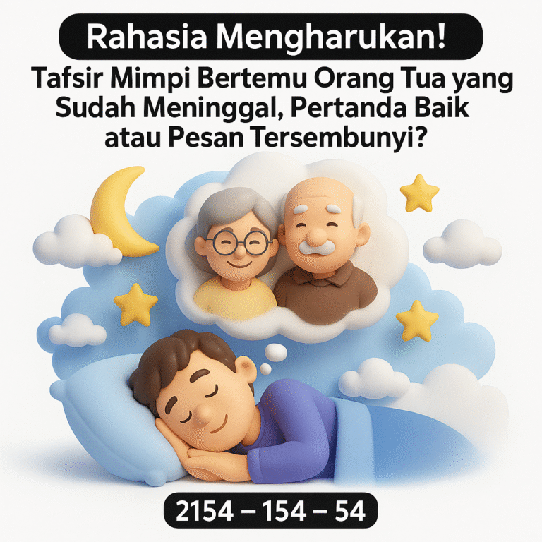 Rahasia Mengharukan! Tafsir Mimpi Bertemu Orang Tua yang Sudah Meninggal, Pertanda Baik atau Pesan Tersembunyi?