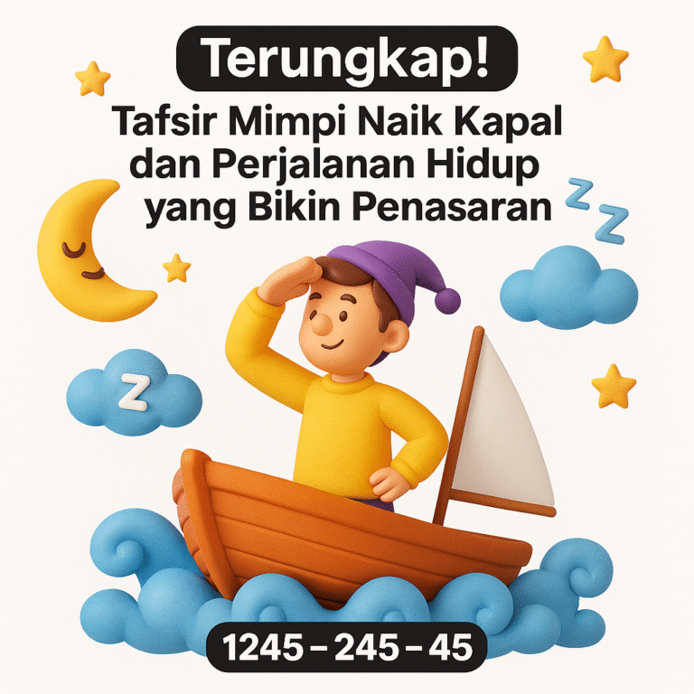 Terungkap! Tafsir Mimpi Naik Kapal dan Perjalanan Hidup yang Bikin Penasaran