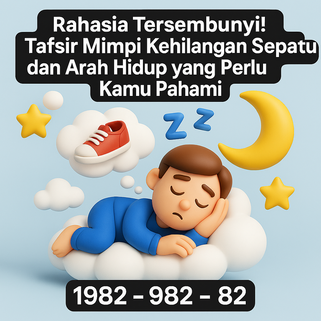 Rahasia Tersembunyi! Tafsir Mimpi Kehilangan Sepatu dan Arah Hidup yang Perlu Kamu Pahami
