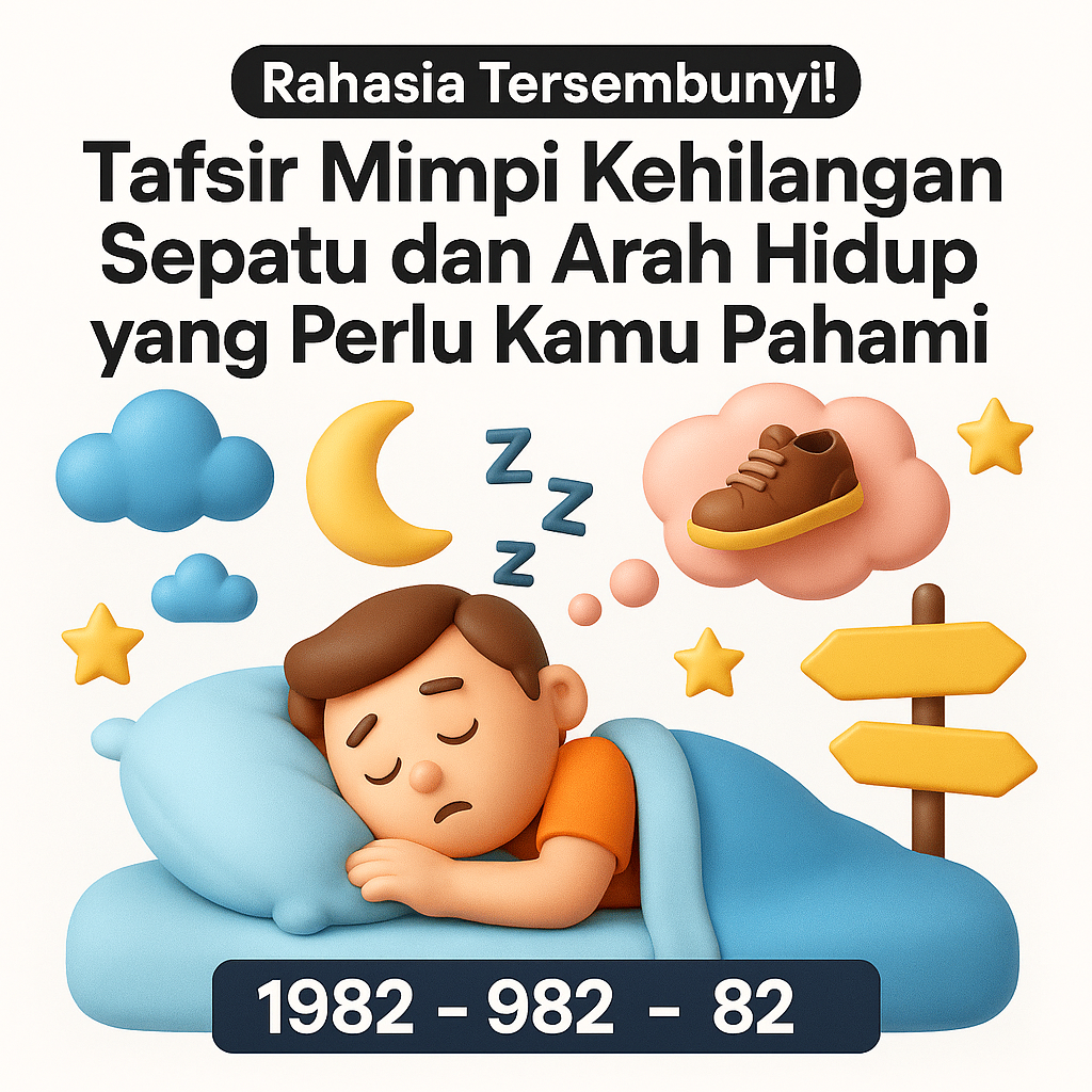 Rahasia Tersembunyi! Tafsir Mimpi Kehilangan Sepatu dan Arah Hidup yang Perlu Kamu Pahami