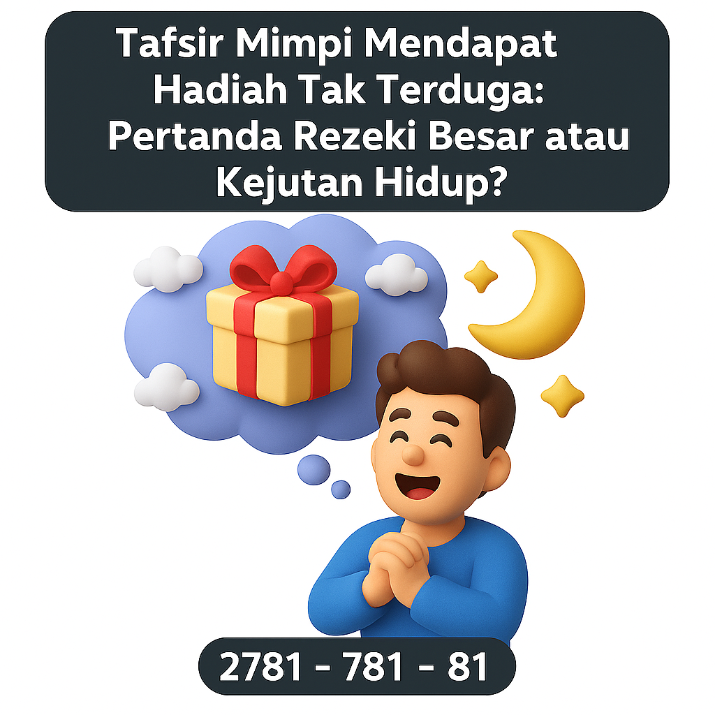 Tafsir Mimpi Mendapat Hadiah Tak Terduga: Pertanda Rezeki Besar atau Kejutan Hidup?