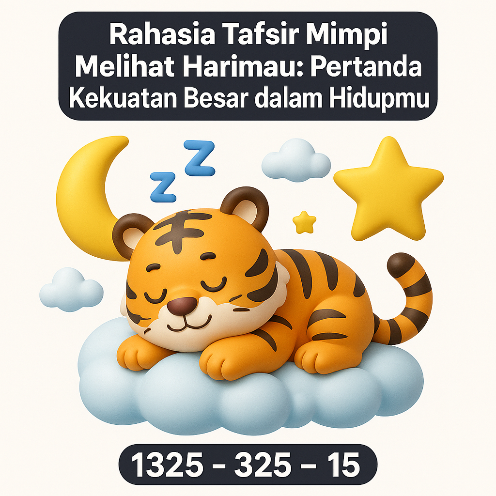 Rahasia Tafsir Mimpi Melihat Harimau: Pertanda Kekuatan Besar dalam Hidupmu!