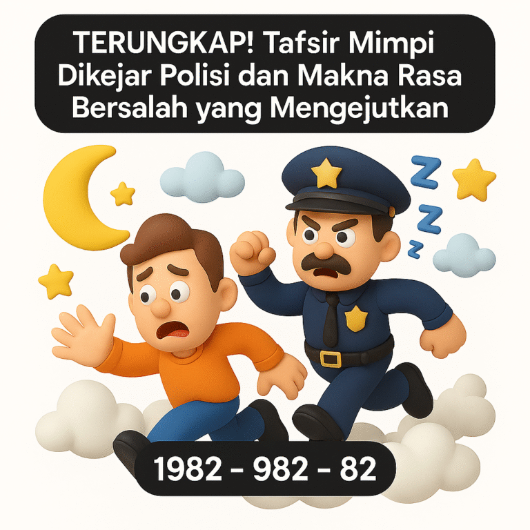 TERUNGKAP! Tafsir Mimpi Dikejar Polisi dan Makna Rasa Bersalah yang Mengejutkan