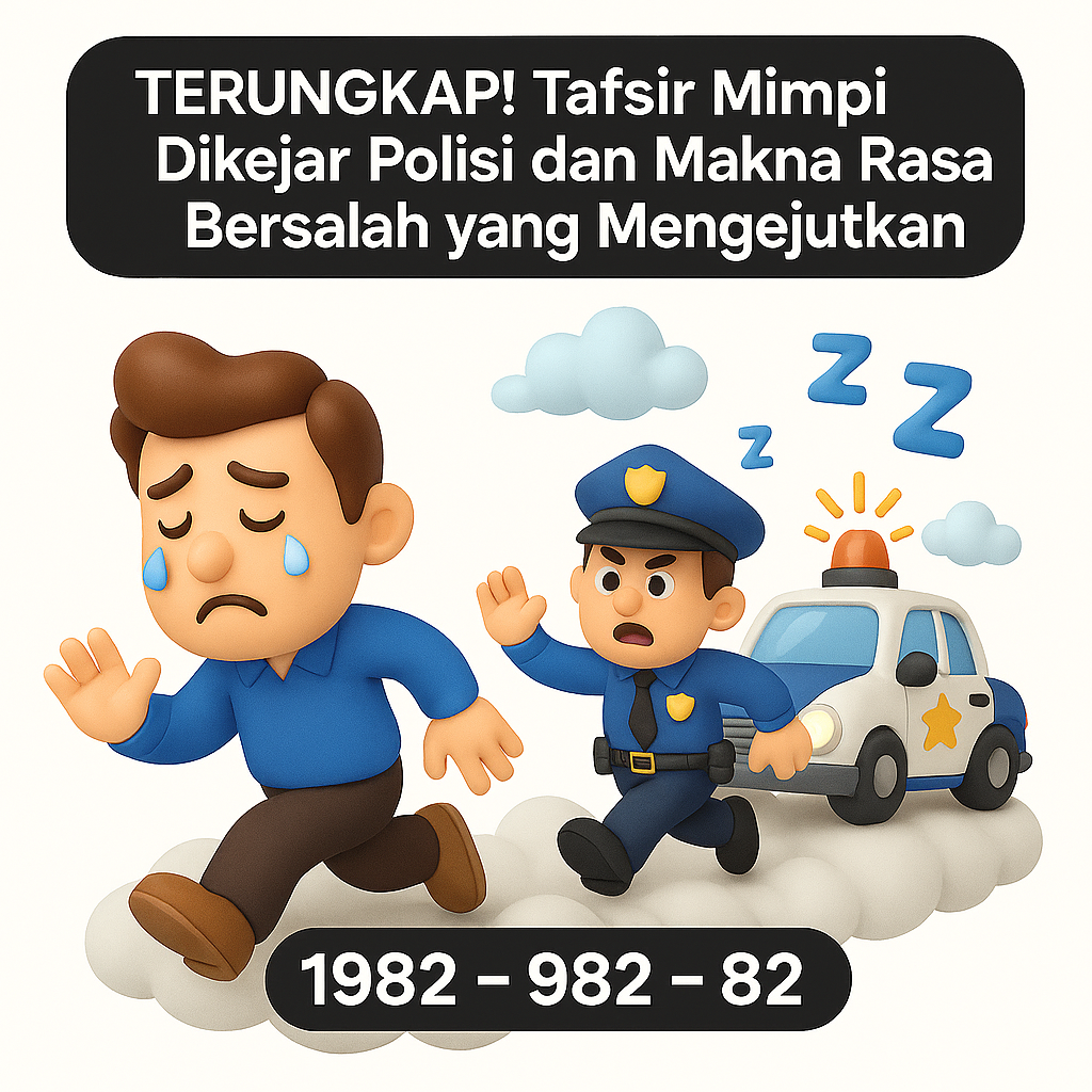 TERUNGKAP! Tafsir Mimpi Dikejar Polisi dan Makna Rasa Bersalah yang Mengejutkan
