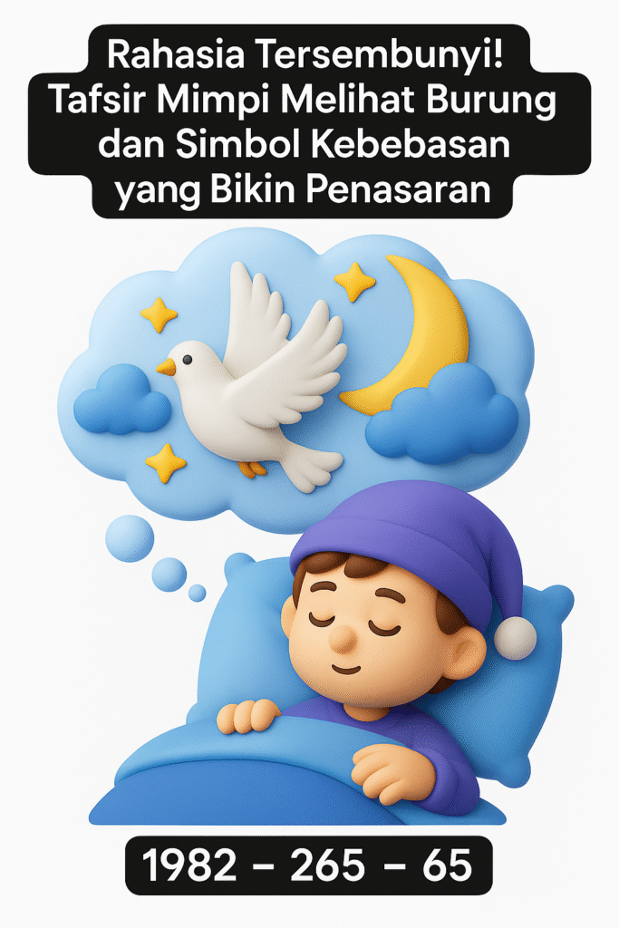 Rahasia Tersembunyi! Tafsir Mimpi Melihat Burung dan Simbol Kebebasan yang Bikin Penasaran