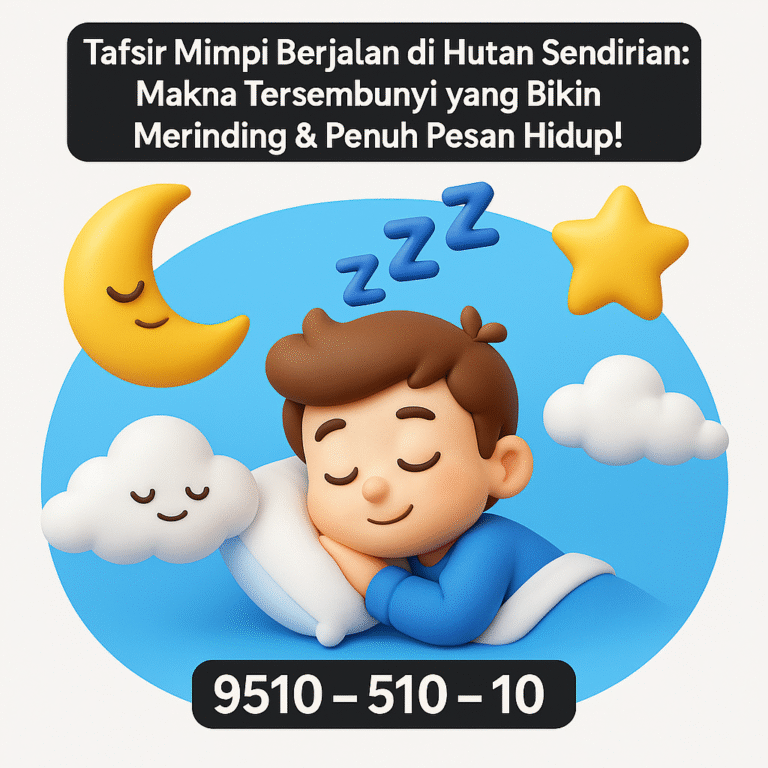 Tafsir Mimpi Berjalan di Hutan Sendirian: Makna Tersembunyi yang Bikin Merinding & Penuh Pesan Hidup!