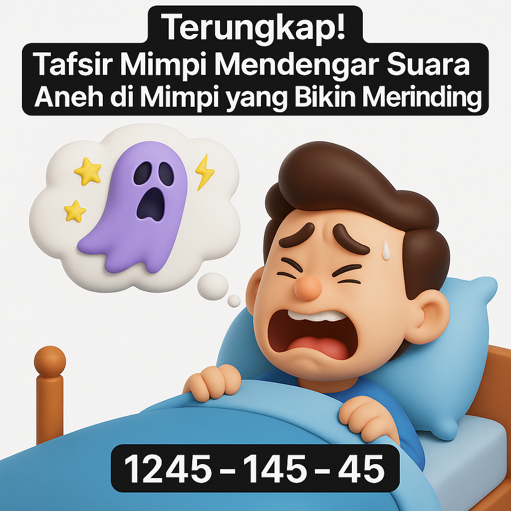 Terungkap! Tafsir Mimpi Mendengar Suara Aneh di Mimpi yang Bikin Merinding
