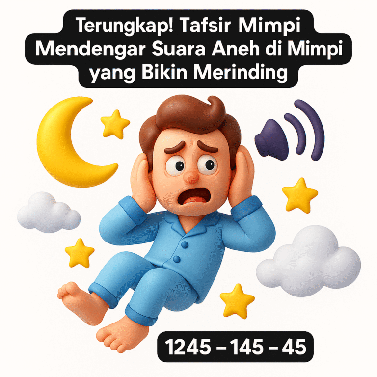 Terungkap! Tafsir Mimpi Mendengar Suara Aneh di Mimpi yang Bikin Merinding