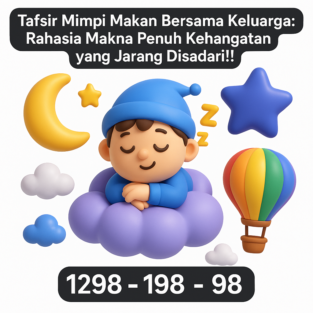 Tafsir Mimpi Makan Bersama Keluarga: Rahasia Makna Penuh Kehangatan yang Jarang Disadari!