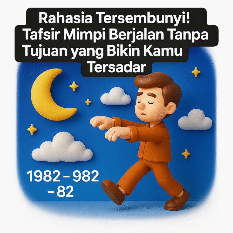Rahasia Tersembunyi! Tafsir Mimpi Berjalan Tanpa Tujuan yang Bikin Kamu Tersadar