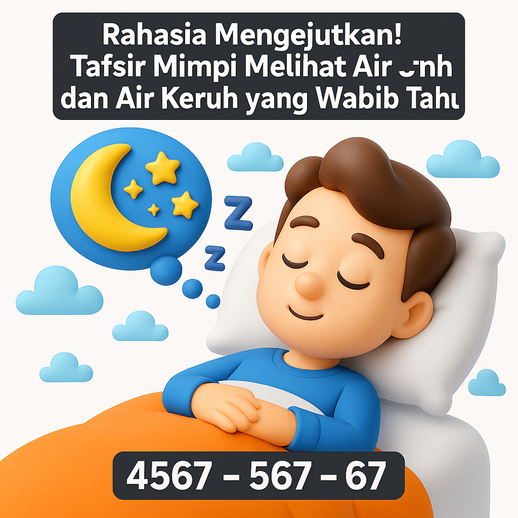 Rahasia Mengejutkan! Tafsir Mimpi Melihat Air Jernih dan Air Keruh yang Wajib Kamu Tahu