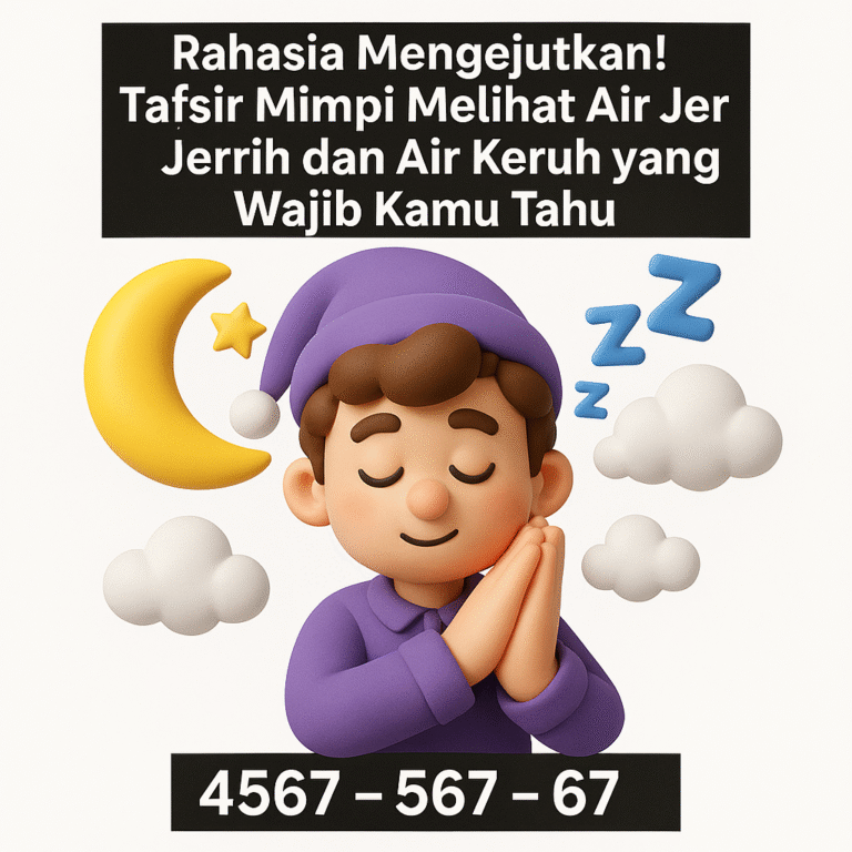 Rahasia Mengejutkan! Tafsir Mimpi Melihat Air Jernih dan Air Keruh yang Wajib Kamu Tahu