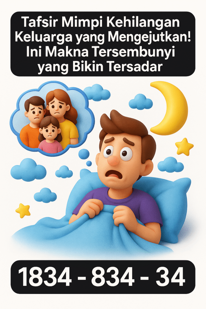 Tafsir Mimpi Kehilangan Keluarga yang Mengejutkan! Ini Makna Tersembunyi yang Bikin Tersadar