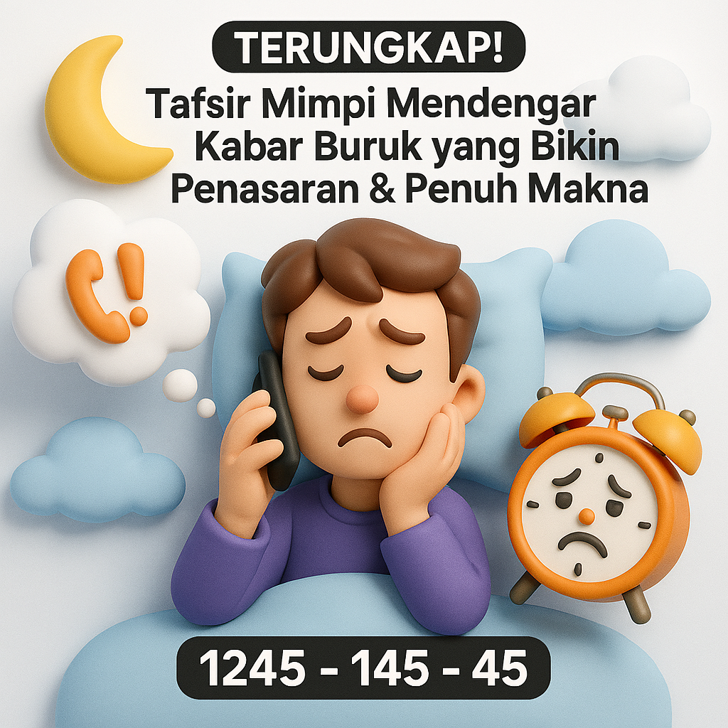 TERUNGKAP! Tafsir Mimpi Mendengar Kabar Buruk yang Bikin Penasaran & Penuh Makna