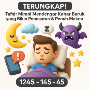 TERUNGKAP! Tafsir Mimpi Mendengar Kabar Buruk yang Bikin Penasaran & Penuh Makna