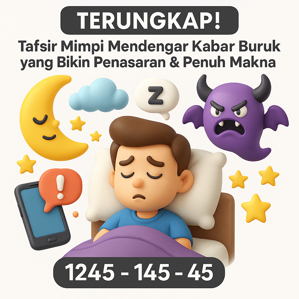 TERUNGKAP! Tafsir Mimpi Mendengar Kabar Buruk yang Bikin Penasaran & Penuh Makna