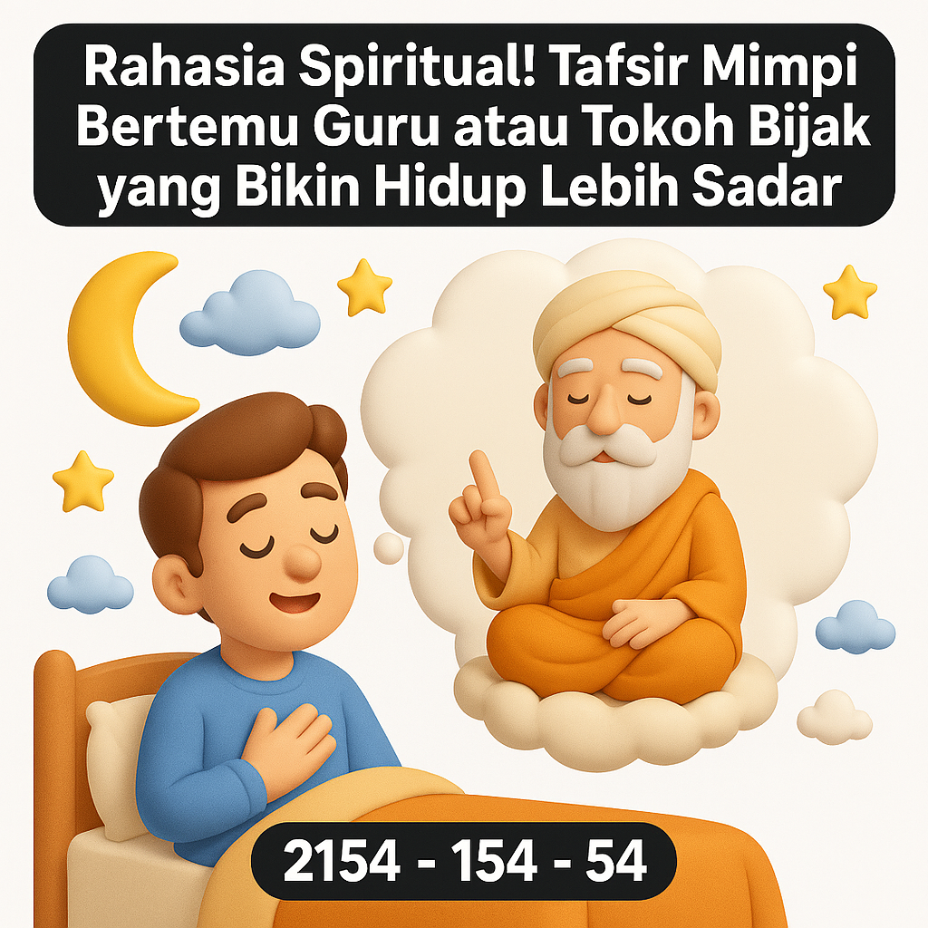 Rahasia Spiritual! Tafsir Mimpi Bertemu Guru atau Tokoh Bijak yang Bikin Hidup Lebih Sadar