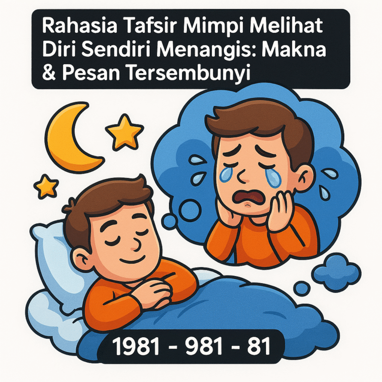 Rahasia Tafsir Mimpi Melihat Diri Sendiri Menangis: Makna & Pesan Tersembunyi