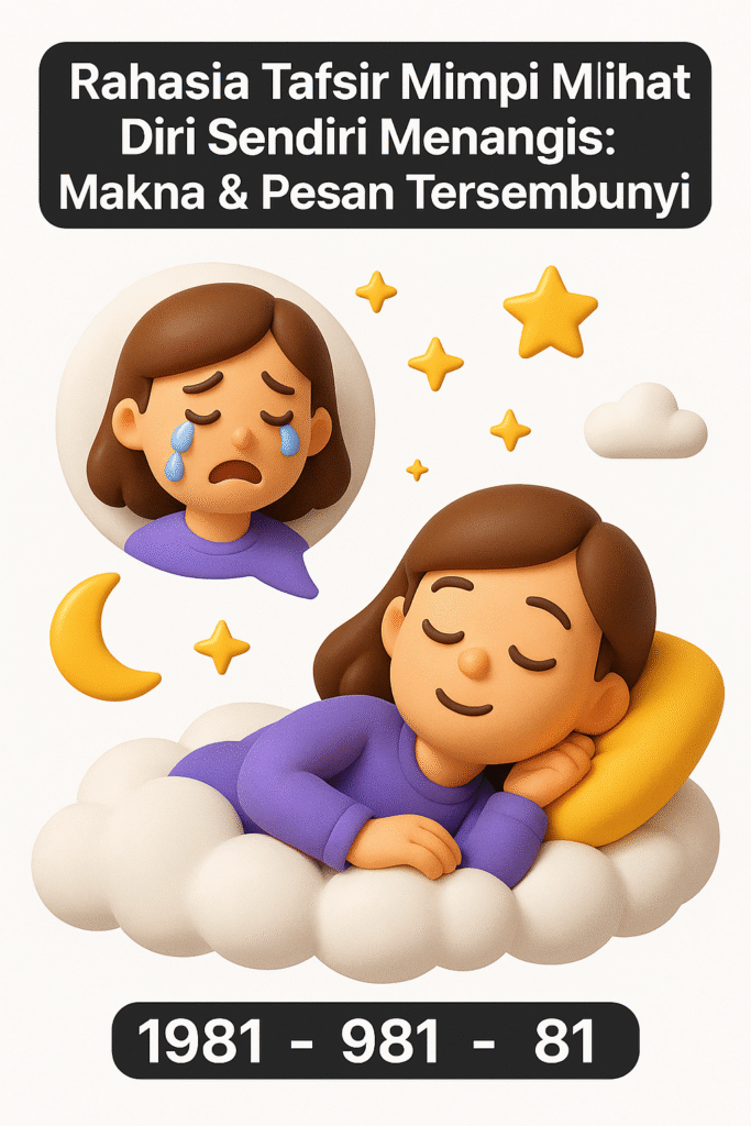 Rahasia Tafsir Mimpi Melihat Diri Sendiri Menangis: Makna & Pesan Tersembunyi