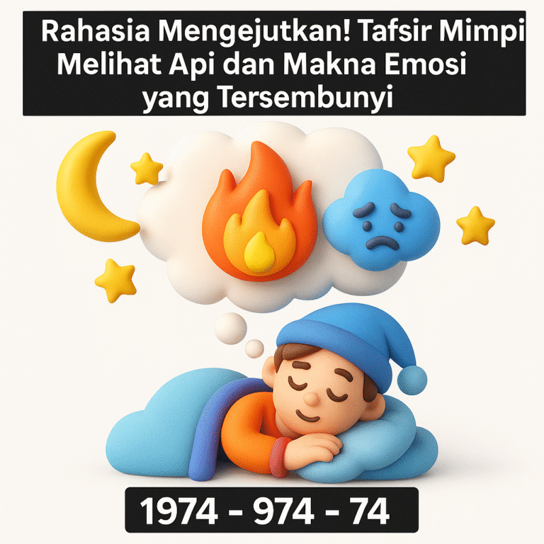 Rahasia Mengejutkan! Tafsir Mimpi Melihat Api dan Makna Emosi yang Tersembunyi