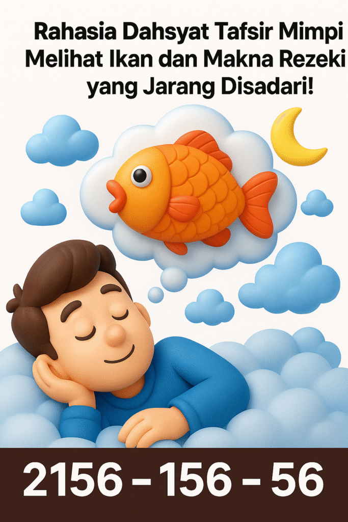 Rahasia Dahsyat Tafsir Mimpi Melihat Ikan dan Makna Rezeki yang Jarang Disadari!