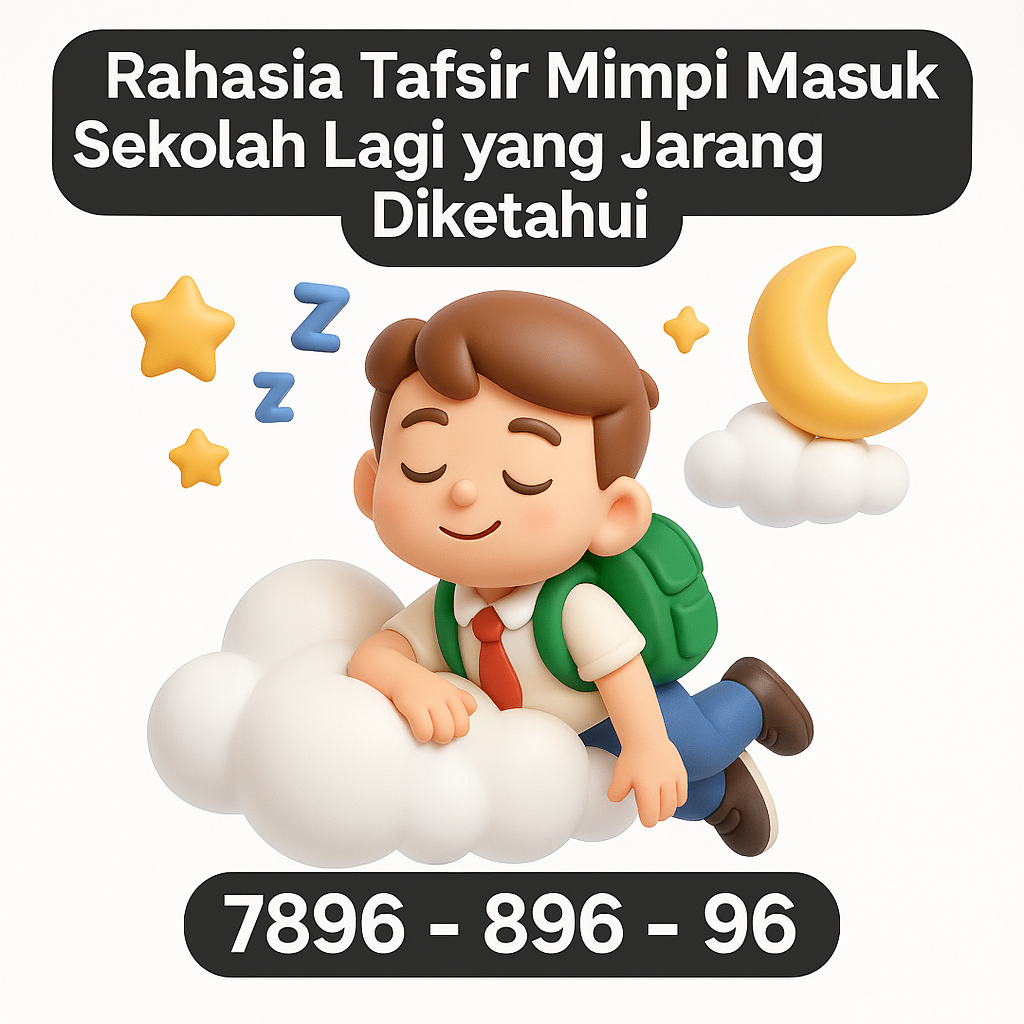 Rahasia Tafsir Mimpi Masuk Sekolah Lagi yang Jarang Diketahui