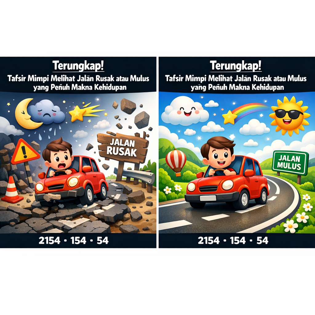 Terungkap! Tafsir Mimpi Melihat Jalan Rusak atau Mulus yang Penuh Makna Kehidupan