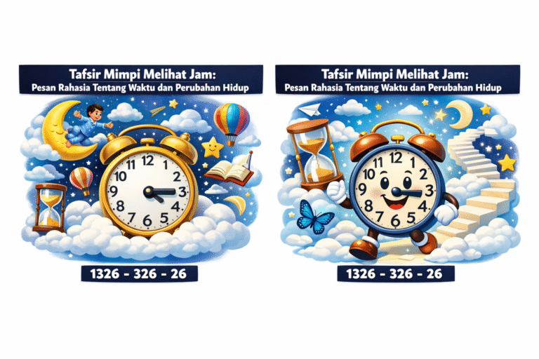 Tafsir Mimpi Melihat Jam: Pesan Rahasia Tentang Waktu dan Perubahan Hidup