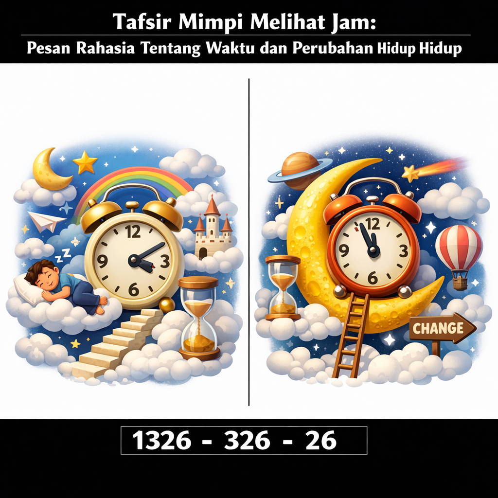 Tafsir Mimpi Melihat Jam: Pesan Rahasia Tentang Waktu dan Perubahan Hidup