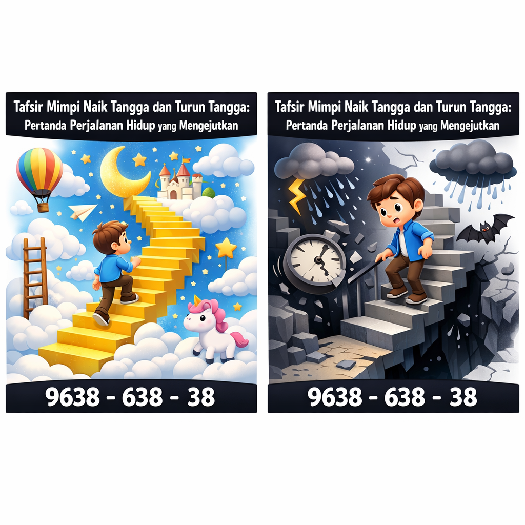 Tafsir Mimpi Naik Tangga dan Turun Tangga: Pertanda Perjalanan Hidup yang Mengejutkan