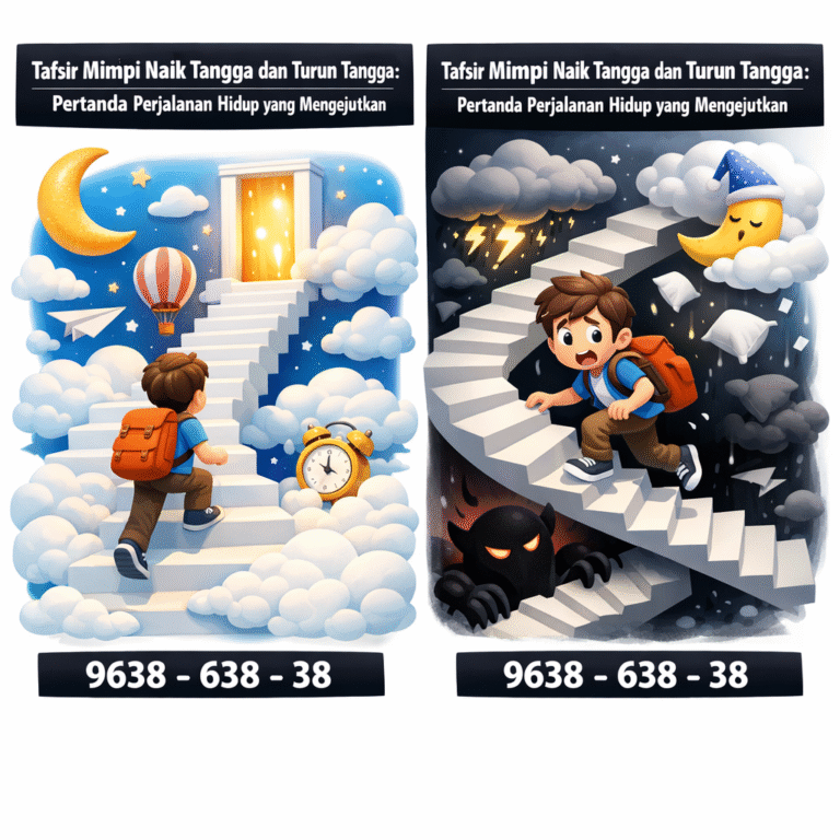 Tafsir Mimpi Naik Tangga dan Turun Tangga: Pertanda Perjalanan Hidup yang Mengejutkan